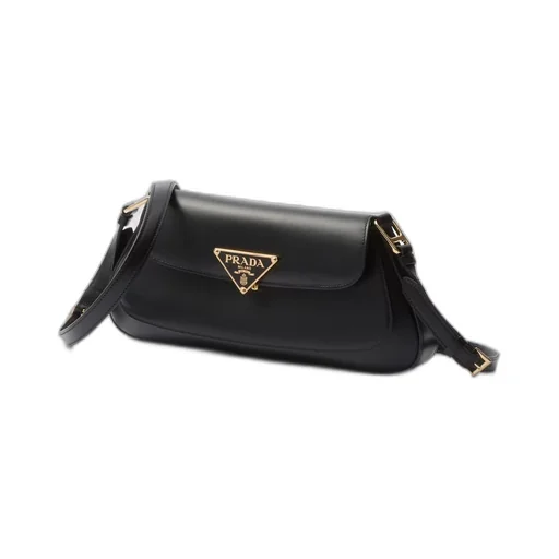 Leather shoulder bag