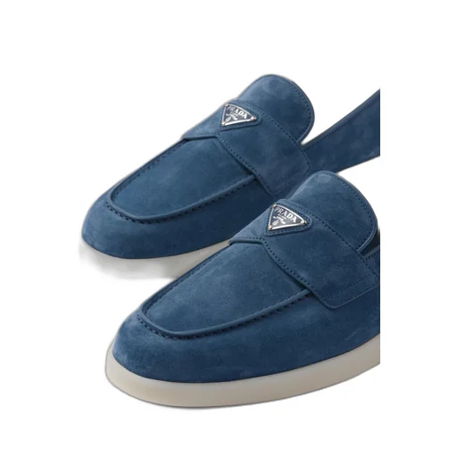 Suede loafers