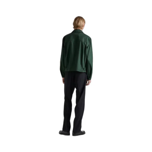 Cotton blend blouson jacket