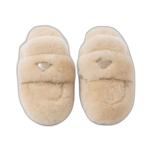 Shearling mules