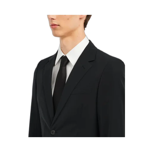 Technical fabric single-breasted suit