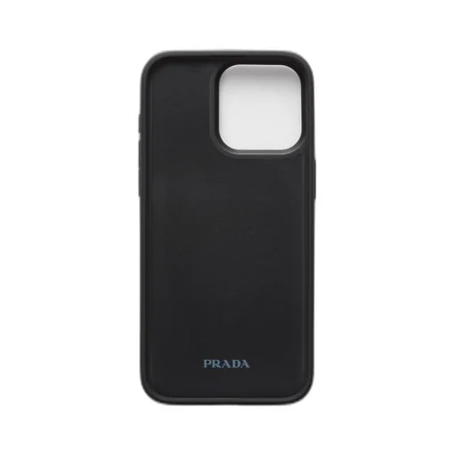 Saffiano leather cover for iPhone 15 Pro Max