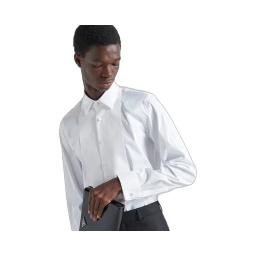 Stretch cotton shirt