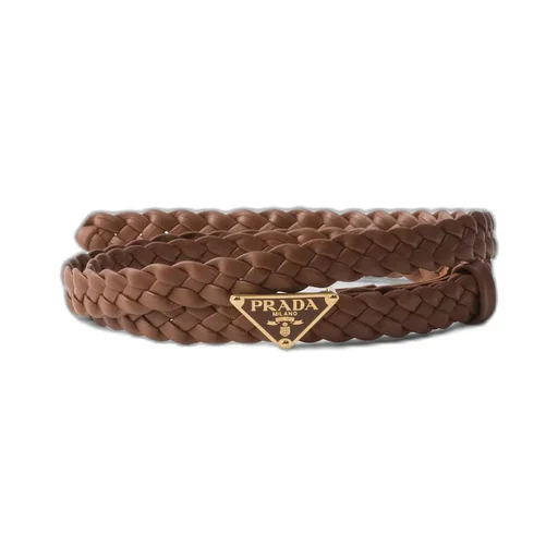 Nappa leather belt