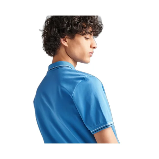 Cotton piqué polo shirt