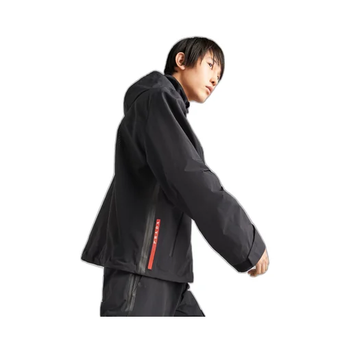Light technical fabric windbreaker