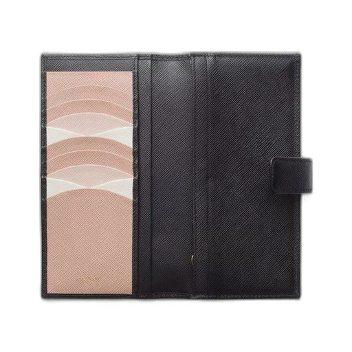Large Saffiano leather wallet