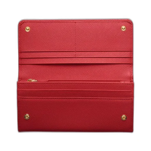 Large Saffiano Leather Wallet