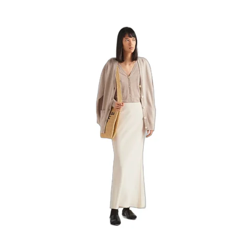 Long sablé skirt