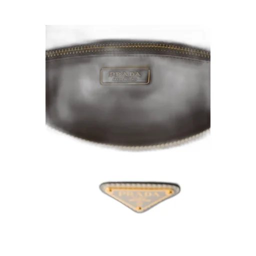 Prada Aimée large leather shoulder bag