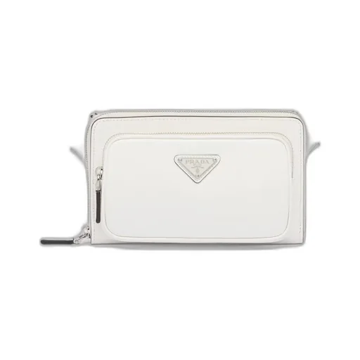 Saffiano leather belt bag