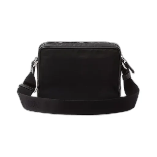 Re-Nylon and Saffiano shoulder bag