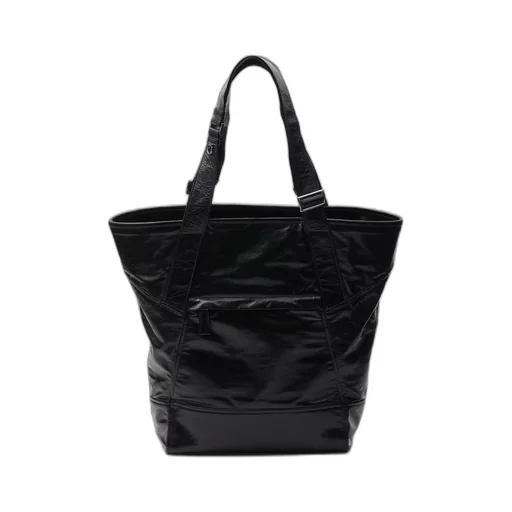 Leather tote
