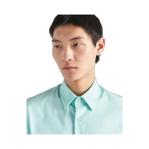 Stretch cotton shirt