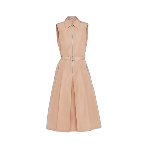 Faille midi-dress