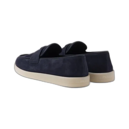 Suede loafers