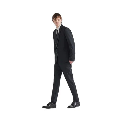 Single-breasted techno stretch suit