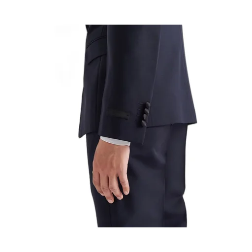 Single-breasted wool and mohair tuxedo