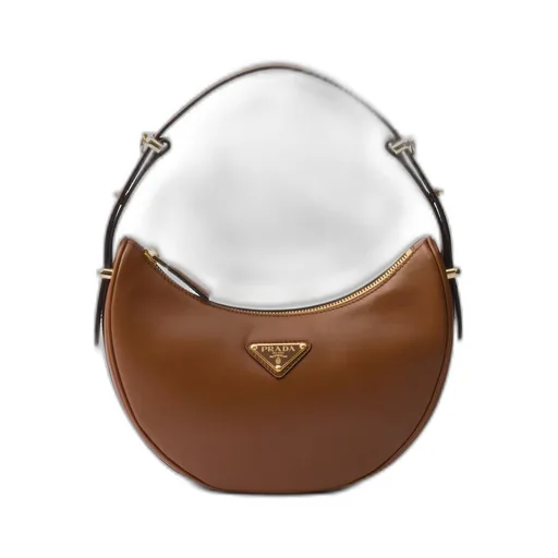 Prada Arqué leather shoulder bag