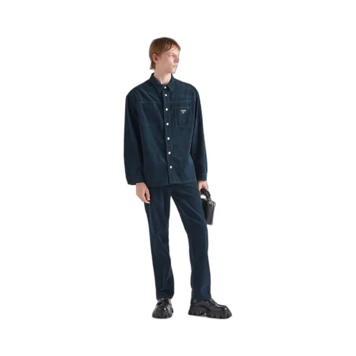 Five-pocket corduroy pants