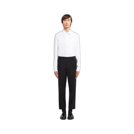 Stretch cotton shirt