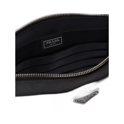 Saffiano Leather Pouch