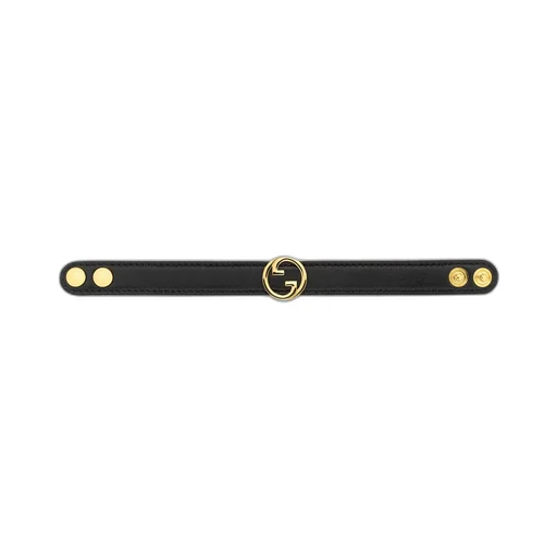 Bracelet with Round Interlocking G