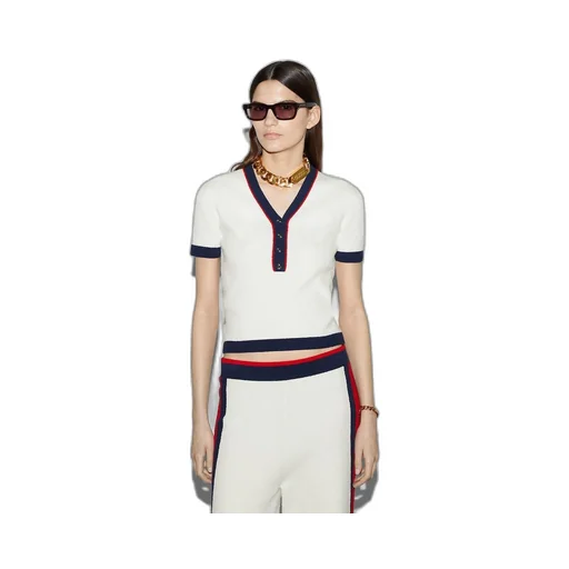 Stretch rib cotton top