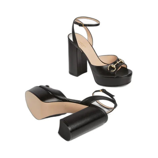 Women's Horsebit platform sandal
