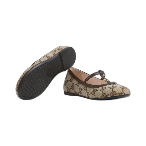 Children's Double G ballet flat