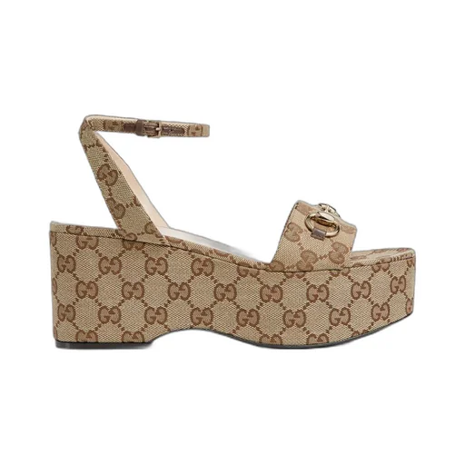 Women's Horsebit flatform sandal