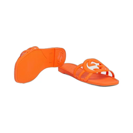 Women's Interlocking G slide sandal