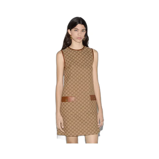 GG canvas dress