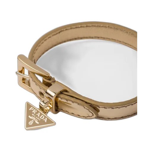 Brushed leather bracelet
