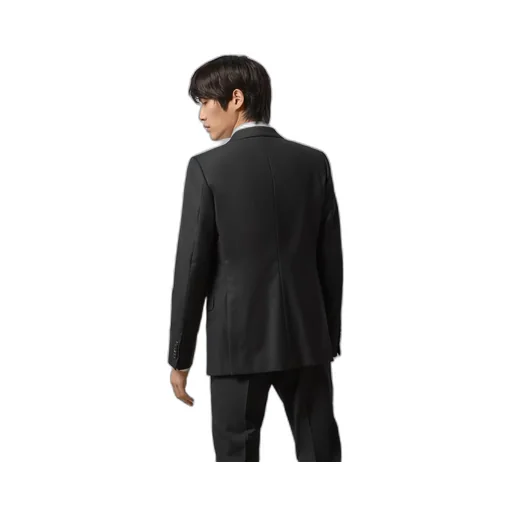 Slim fit wool mohair suit