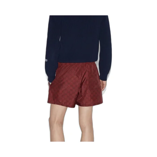 GG print nylon swim short