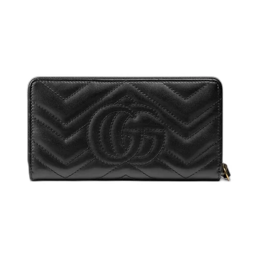 GG Marmont zip around wallet