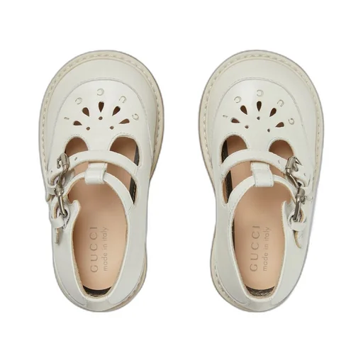 Toddler double buckle shoe