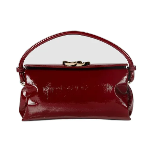 Small top handle bag with Double G