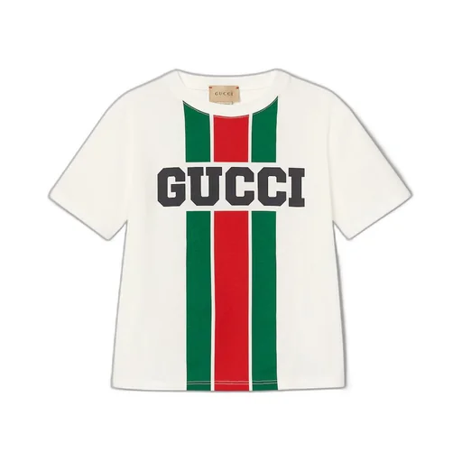 Children's printed cotton T-shirt