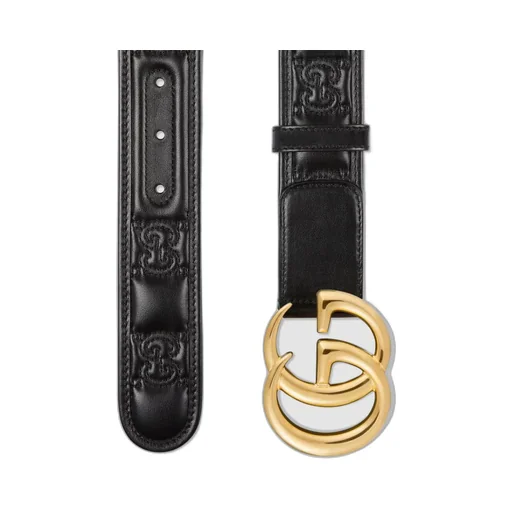 GG Marmont Matelassé wide belt