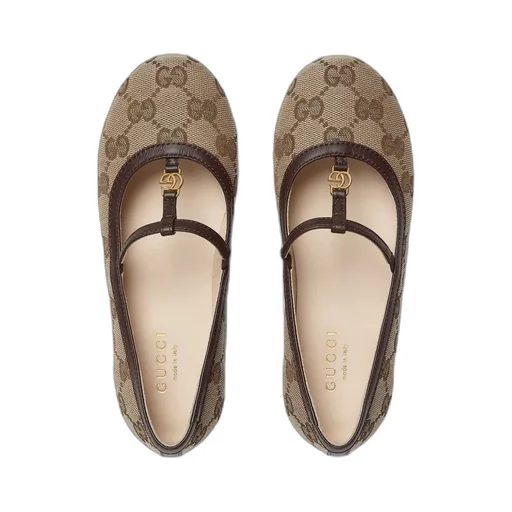 Children's Double G ballet flat