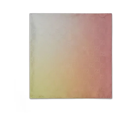 GG silk jacquard scarf