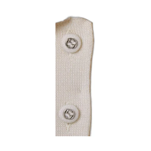 Wool silk polo top