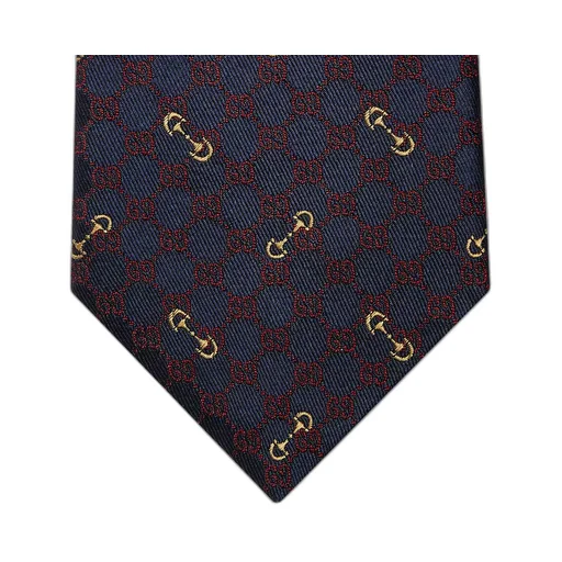 GG silk jacquard tie