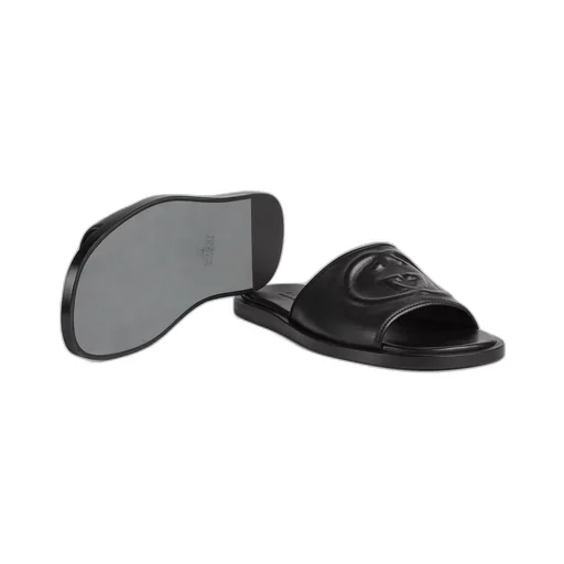 Men's slide sandal with Interlocking G