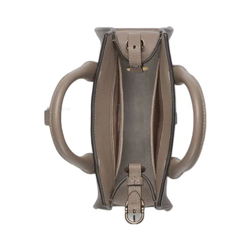Small tote bag with hook closure