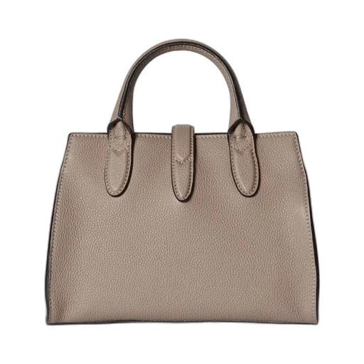 Small tote bag with hook closure