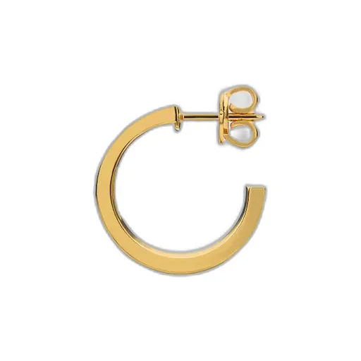 Gucci Blondie enamel hoop earrings