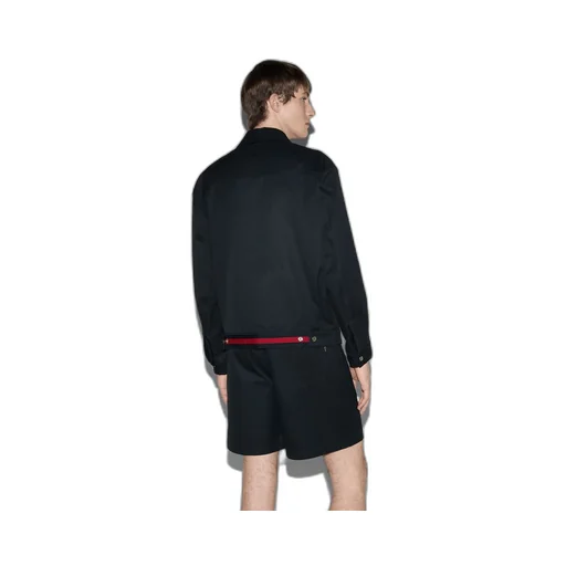 Cotton twill jacket with Web